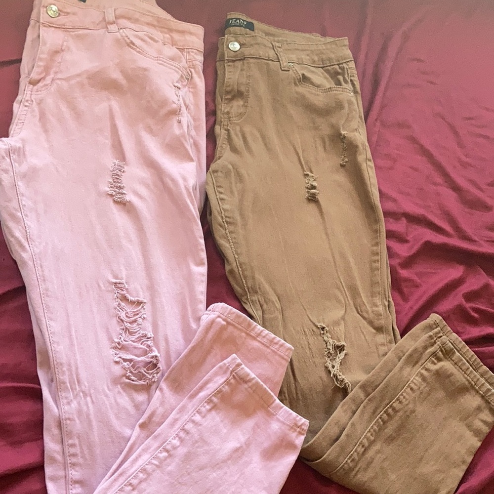 Jeans 9 jeans two pair Bando women’s size 15